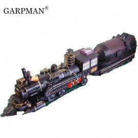 The Doctors Train Paper Model In The Movie back To The Future Papercraft Handmade Toy