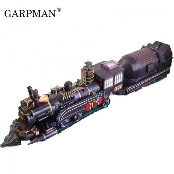 The Doctors Train Paper Model In The Movie back To The Future Papercraft Handmade Toy