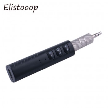 2017 Handsfree 3.5mm jack Bluetooth Car Kit Music Audio Receiver Adapter Universal Auto AUX Kit for Speaker Headphone Car Stereo