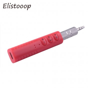 2017 Handsfree 3.5mm jack Bluetooth Car Kit Music Audio Receiver Adapter Universal Auto AUX Kit for Speaker Headphone Car Stereo