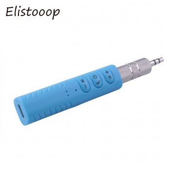 2017 Handsfree 3.5mm jack Bluetooth Car Kit Music Audio Receiver Adapter Universal Auto AUX Kit for Speaker Headphone Car Stereo