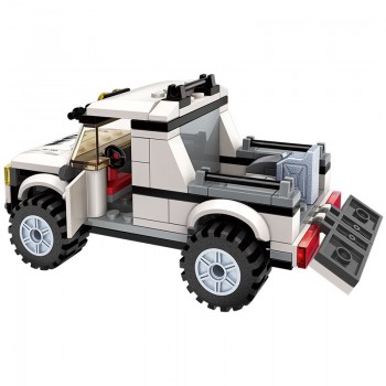 Enlighten Building Block Peacekeeping Force Thunder Mission Stings Assaulted 2 Figures 128pcs Educational Bricks Toy For Boy