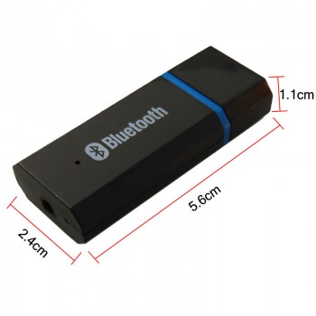 JaJaBor Bluetooth AUX Car Kit 3.5mm AUX Audio Jack USB Wireless A2DP Music Audio Receiver Adapter for All Smart Phone