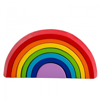 toys for children  Wooden Block Rainbow Kids Building Blocks Wooden Toys Baby Early Learning Montessori Educational Kids Gifts