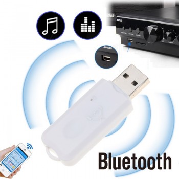 USB AUX Bluetooth Receiver Handsfree Car Kit wireless audio stereo USB transmitter to Car Mp3 Player Speaker without 3.5mm Jack