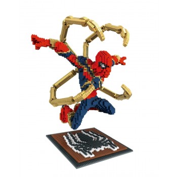 Hot movie avenger infinity war marvel super heroes micro diamond stacking block iron amazing spiderman nanoblock model brick toy