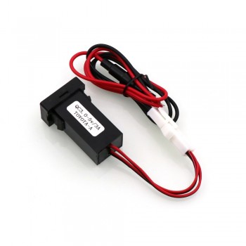 QC3.0+5V 3A USB Interface Socket Fast Car Charger,Quick Charge Car Charger Use for TOYOTA,Camry,Corolla,Yaris,RAV4,Reiz,Cruiser