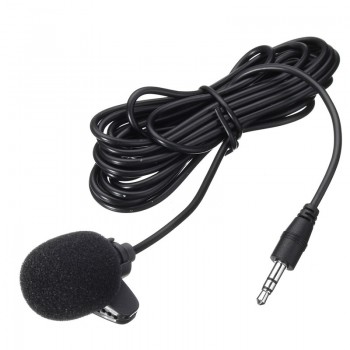 50Hz-20KHz 3.5mm External Microphone For Car Audio DVD Player GPS Stereo bluetooth Enabled Mic Kits