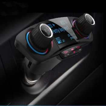 Hands Free Wireless Bluetooth FM Transmitter Aux Modulator Car Kit Car Audio MP3 Player With Dual USB Charger Car Accessories