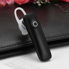 4.1 Car Bluetooth Kit Headset Hands Free Earphone  Phone Calls Voice Control Stereo Music Audio Receiver Driving Earbuds