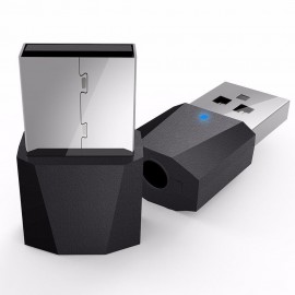 3.5 Mm USB Bluetooth Audio Receiver Bluetooth Mini Audio Stereo Music Receiver Adapter USB Wireless Bluetooth Adapter AUX Car