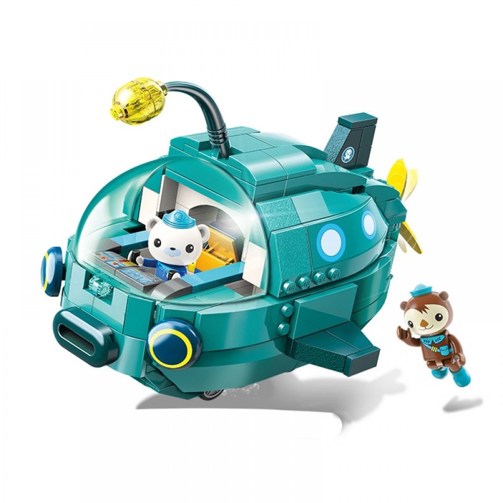 Enlighten Building Block Octonauts GUP-A Deluxe Vehicle Playset amp; Barnacles 323pcs Educational Bricks Toy For Boy Gift