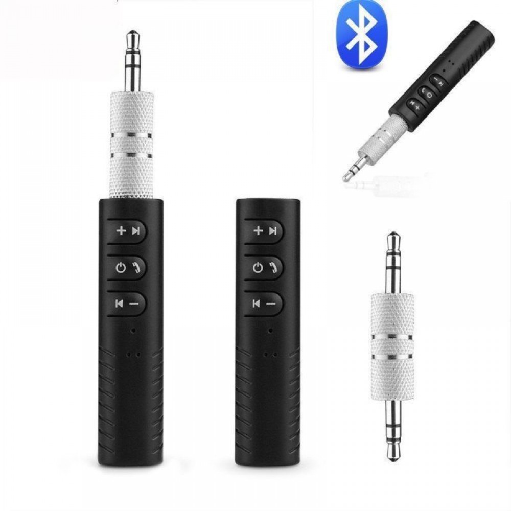 Car Bluetooth Audio Receiver 3.5mm Jack Bluetooth Car Kit Hands Free Music Audio Receiver Adapter Auto AUX For Speaker Headphone