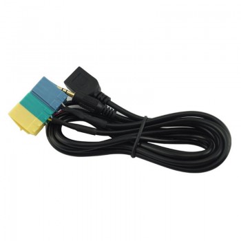 2 In 1 3.5MM amp; USB Plug Car Audio Adapter Car Video Audio Durable Adapter Cable Car AUX Line For Hyundai / Kia
