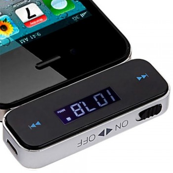 FM Transmitter Bluetooth Car Wireless 3.5mm In-car Music Audio Mp3 Player LCD Display Car Kit Transmitter For Android / iPhone
