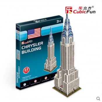 CubicFun DIY 3D Puzzle Toy Assembly Cardboard Model Building Sets Architecture Ship Car Eiffel Tower Titanic Educational Toys