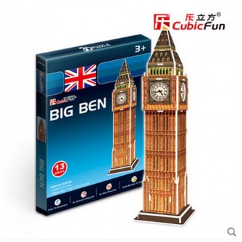 CubicFun DIY 3D Puzzle Toy Assembly Cardboard Model Building Sets Architecture Ship Car Eiffel Tower Titanic Educational Toys