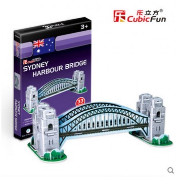 CubicFun DIY 3D Puzzle Toy Assembly Cardboard Model Building Sets Architecture Ship Car Eiffel Tower Titanic Educational Toys