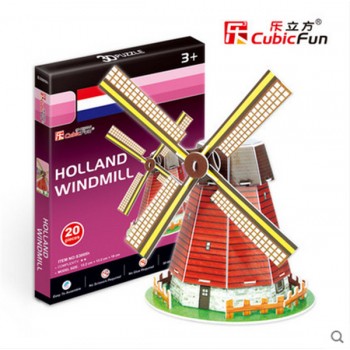 CubicFun DIY 3D Puzzle Toy Assembly Cardboard Model Building Sets Architecture Ship Car Eiffel Tower Titanic Educational Toys