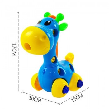 DIY Disassembly Assembly Toys for Children Car/Helicopter/Motorcycle Educational Blocks Toys With Assemble Screw Driver Nut