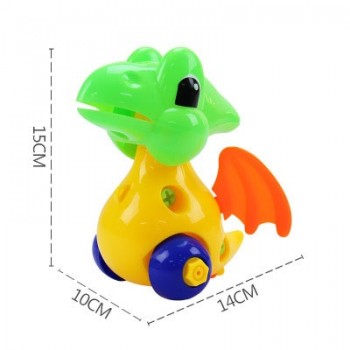 DIY Disassembly Assembly Toys for Children Car/Helicopter/Motorcycle Educational Blocks Toys With Assemble Screw Driver Nut