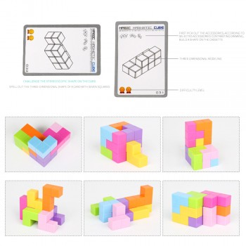 Magnetic Magic Cube Creative DIY Blocks Technic Plastic Building Blocks Strong Magnetic Puzzle Designer Interactive Toy For Kid