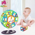 Mylitdear Big Size 116pcs Magnetic Blocks Magnetic Designer Construction 3D Model Magnetic Blocks Educational Toys For Children