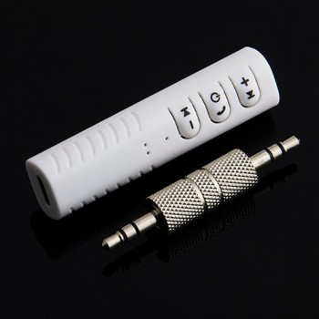 Hippcron Car Bluetooth Car Kit Adapter Aux Jack 3.5mm Car Kit Audio Music Adapter Auto AUX In Kit for Headphone Stereo Speaker