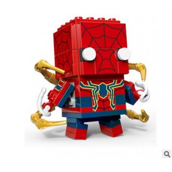 New Brickheadz Legoed Avengers 3 Marvel Infinity War Headz Super Heroes Building Blocks Iron Man Aquaman Hulk Toys for Children