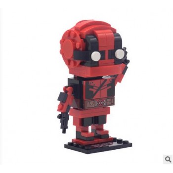 New Brickheadz Legoed Avengers 3 Marvel Infinity War Headz Super Heroes Building Blocks Iron Man Aquaman Hulk Toys for Children