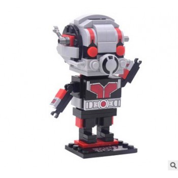 New Brickheadz Legoed Avengers 3 Marvel Infinity War Headz Super Heroes Building Blocks Iron Man Aquaman Hulk Toys for Children