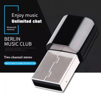 Auto Car Bluetooth Receiver AUX Bluetooth USB Mini Bluetooth Adapter Wireless Speakers Audio Music Sound Receiver Car Stereo