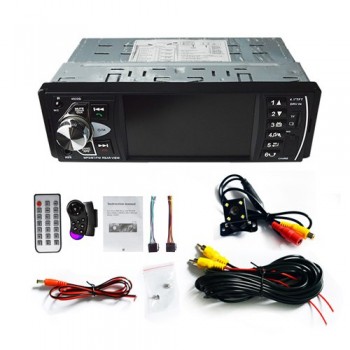 Car Radio Auto Audio Stereo 4.1 inch 1 Din FM Bluetooth 2.0 Support Rear View Camera USB Steering Wheel Control autoradio 4022D