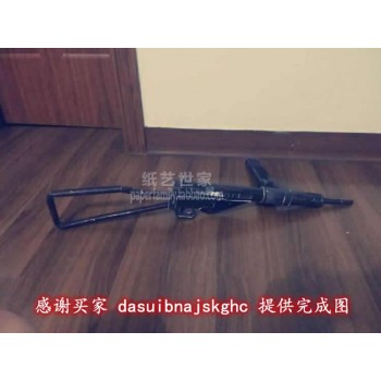 1:1 Sten Submachine Gun 3D Paper Model World War II British Plumber Can Be Held Prop Papercraft