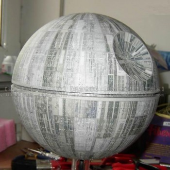 Dead Star 3D Paper Model Without Instructions Star Wars Orbital Battle Space Station 7844