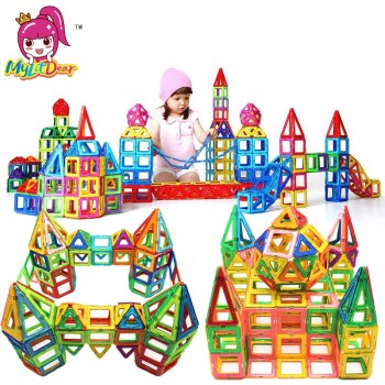 MylitDear 2017 245pcs Mini Magnetic Blocks Educational Construction Set Models amp; Building Toy ABS Magnet Designer Kids Gift