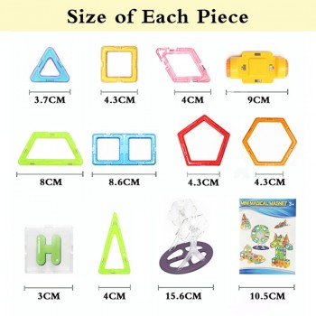 Hot Toys New 300pcs ABS Magnetic Designer Constructor Cool Magnets Building Blocks Baby Birthday Present Enlighten Educational