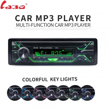 LaBo Car Radio Stereo Player Bluetooth Phone AUX-IN MP3 FM/USB/1 Din/remote control 12V Car Audio Auto 2018 Sale New