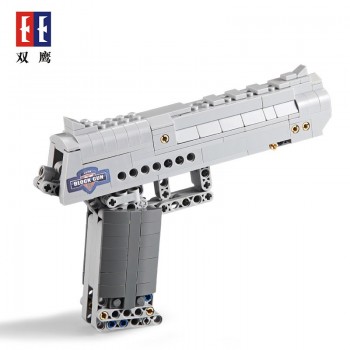 Magnum Desert Eagle PUBG weapon Assembly pistol Technic Military Model Building Block Bricks compatible Legos toys kids gifts