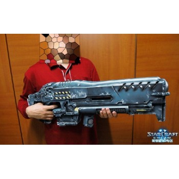 1: 1 Star Terran Machine Gun 3d Paper Model Can Hold Cos Marines Papercraft