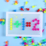 96 PCS/lot Blocks DIY Exercise Kids Hands-on Ability Learning While Playing Toy For Children Kid Puzzle Game Figure Toys