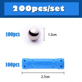 Magnetic Blocks Magnets Balls Magnet Sticks Beads Educational DIY Construction Sets Kit Toys For Children Designer Miniamp;Big Size