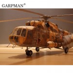 1:33 Poland Mi-17 Transport Helicopter 3D Paper Model Handmade DIY Papercraft