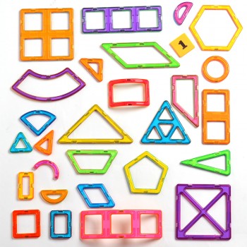 137pcs big size magnetic designer magnetic constructor set DIY Magnetic Blocks  Creativity Gifts Educational Toys For Children