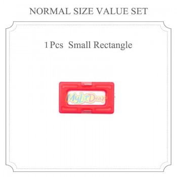 1 pcs Magnetic Building Big Size Magnetic Designer DIY Magnetic Designer Construction 3D Magnet Toys For Children