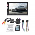 7 Inch HD touch screen Car radio Bluetooth Stereo audio Car Dual 2 din Car Multimedia MP5 Player rear camera remote controller