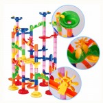 105PCS DIY Construction Marble Race Run Maze Balls High Quality STEM Learning Toy  Maze Balls Track Building Blocks Educational