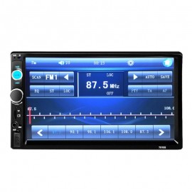 7 Inch LCD 2 DIN HD Car Radio MP5 Player In-Dash Touch Screen Bluetooth HD Rear View Camera Car Stereo FM + Wireless Remote New