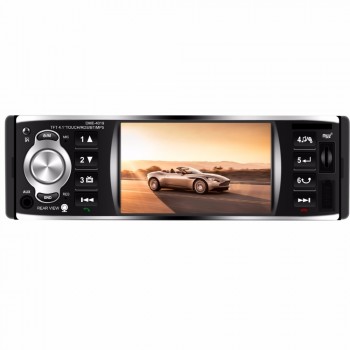 1 Din Car Radio 4 TFT Touch Screen Audio Stereo USB FM RDS Bluetooth Rearview Camera autoradio Mirror Link 4019b oto teypleri