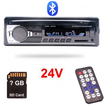 24V Truck Radio Car BUS Autoradio 1 Din Bluetooth MP3 Player Coche Radios Estereo Poste Para Auto Audio Stereo Carro Automotivo